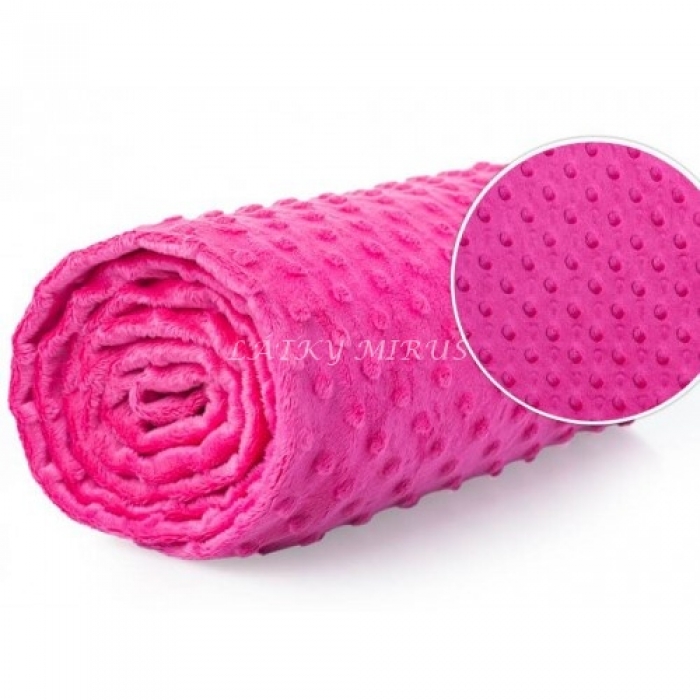 Minky MB - sytě růžové .