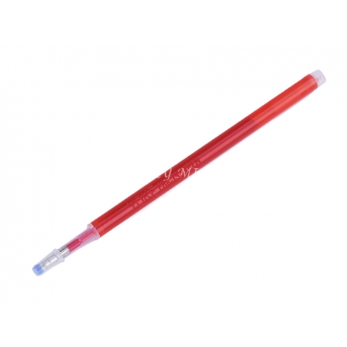 Mizící propisovací tužka na textil červená
