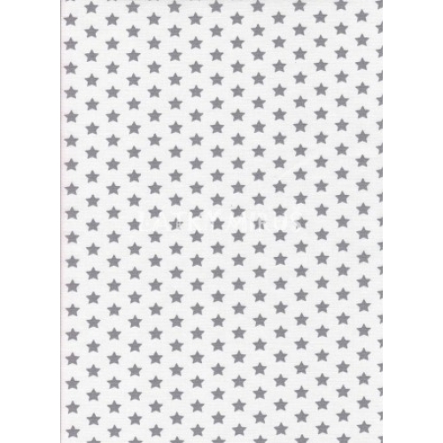 č.3908 hvězdy šedé na bílé