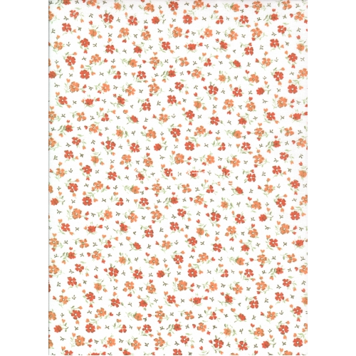(10m) č.2912 květy oranžové