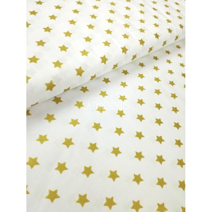 č.3717 hvězdy zlaté na bílé