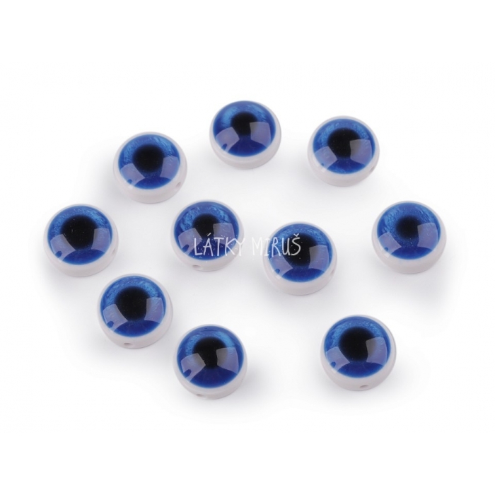 Našívací oči Ø15 mm 830445 - modré