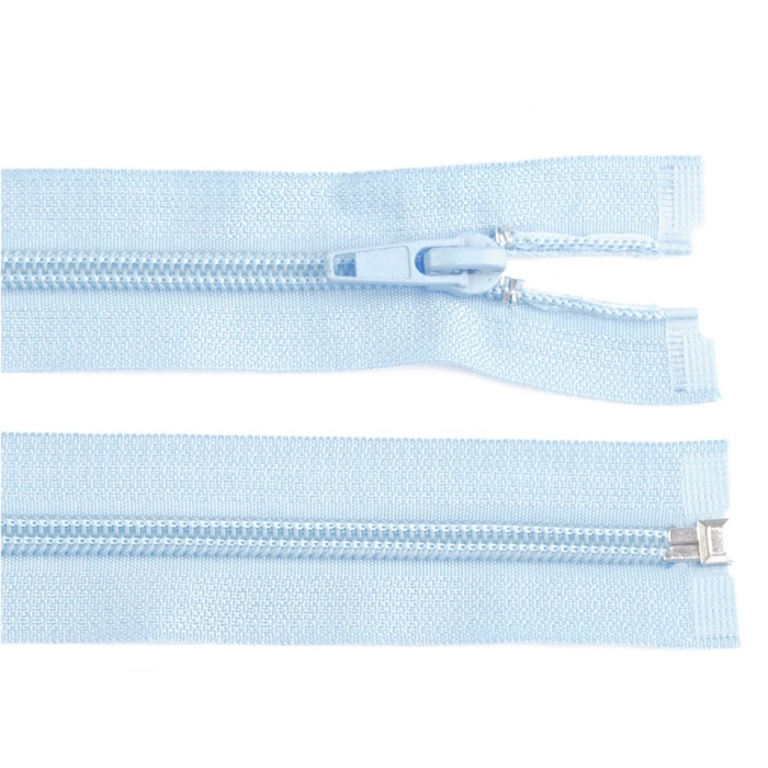 Spirálový zip šíře 5 mm délka 30 cm bundový - sv.modrá