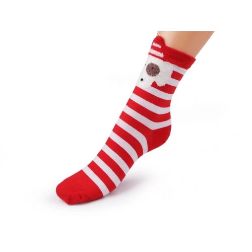 Vánoční ponožky pejsek