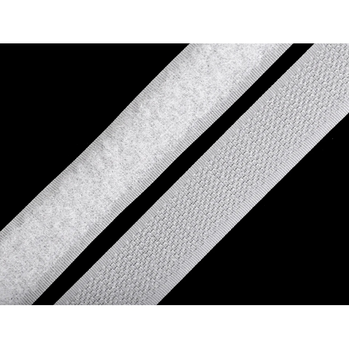Suchý zip bílý 20mm Suchý zip bílý 20mm