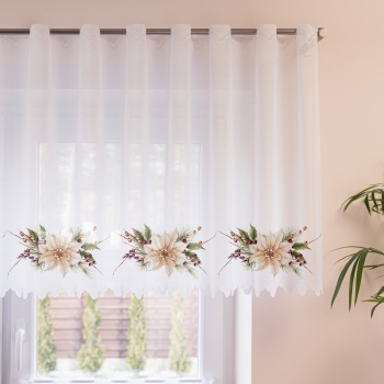 Vánoční záclona hvězda 60cm Vánoční záclona hvězda 60cm
