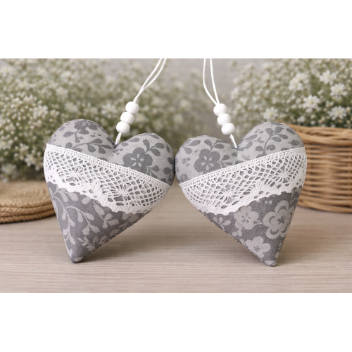 Srdíčko - šedý kanafas