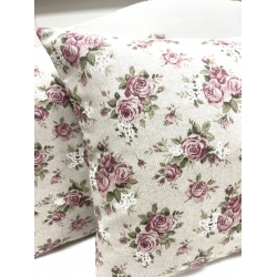 Povlak 40x40 růže vintage 3