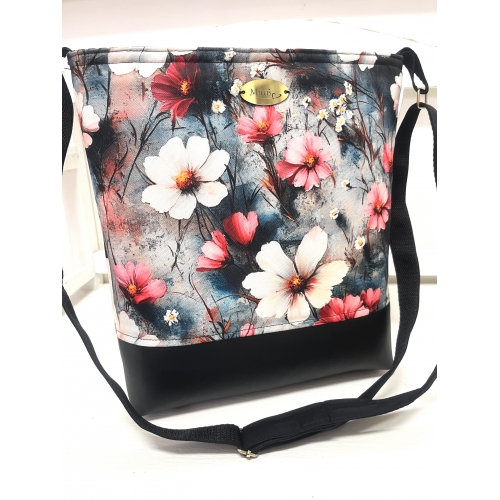Crossbody - květy barevné 3
