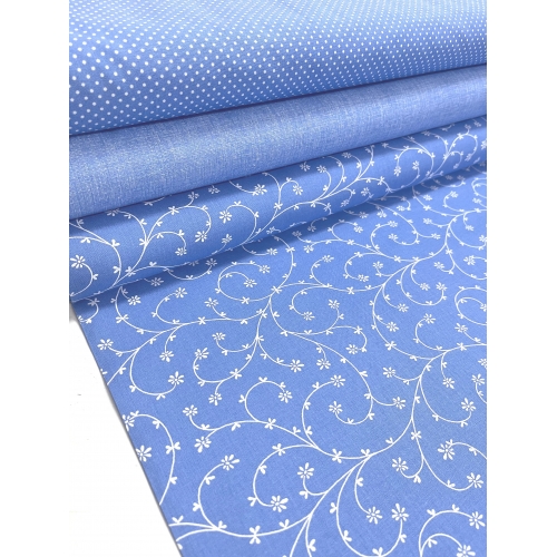 č.1031 puntík provance blue