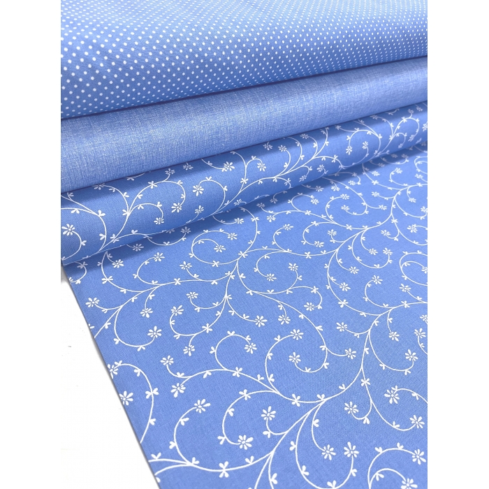č.1031 puntík provance blue