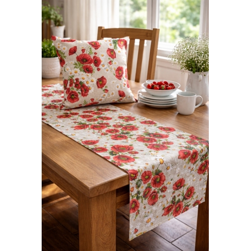 ubrus 65x65 máky na louce