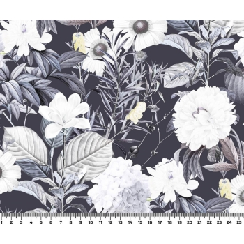 Kočárkovina - Květy v šedém